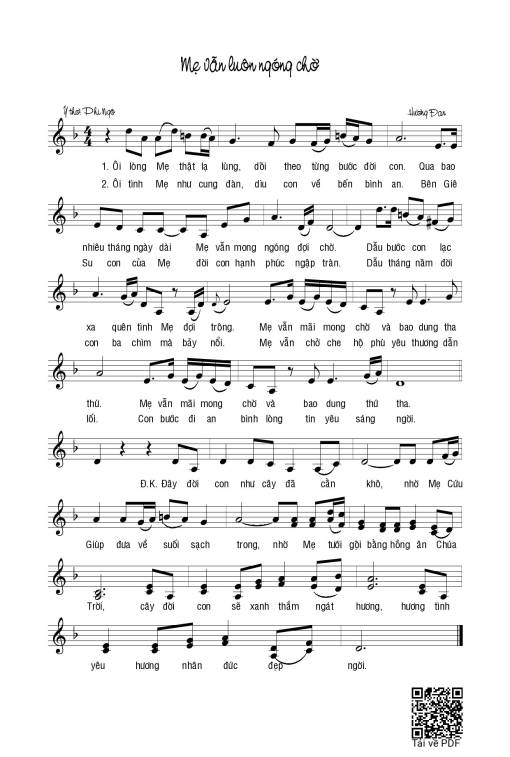 Mẹ vẫn luôn ngóng chờ