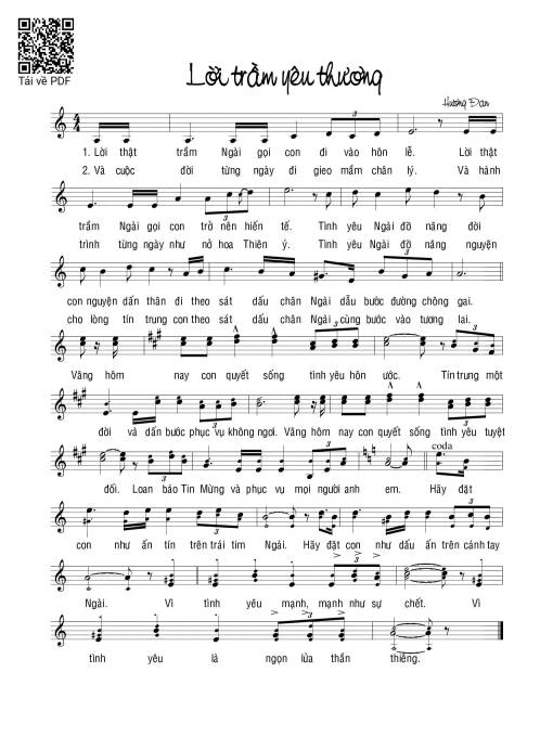 Lời trầm yêu thương