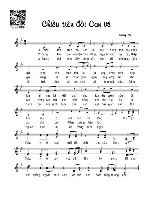 Chiều Trên Đồi Can-Vê