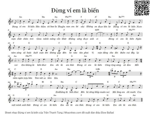 Đừng ví em là biển