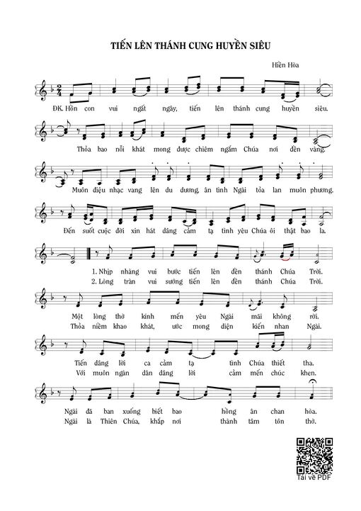 Tiến lên Thánh cung huyền siêu