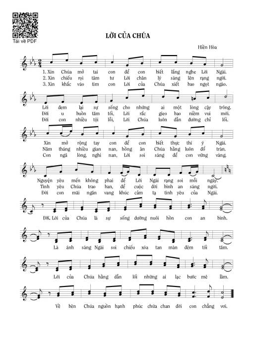 Lời của Chúa - Hiền Hòa