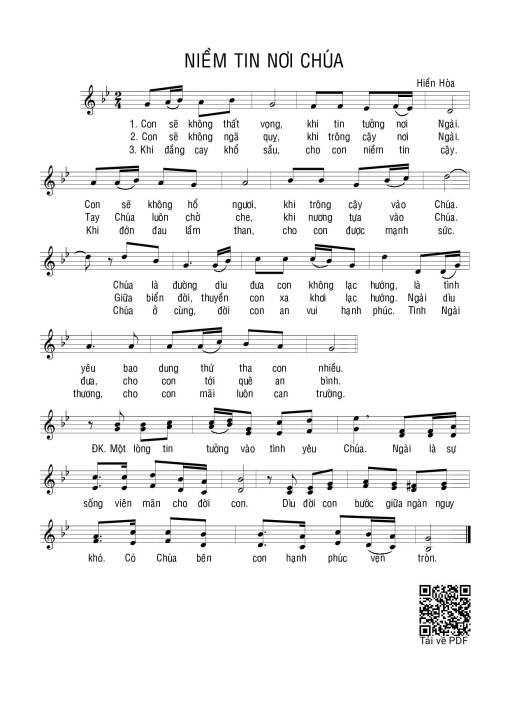 Niềm tin nơi Chúa