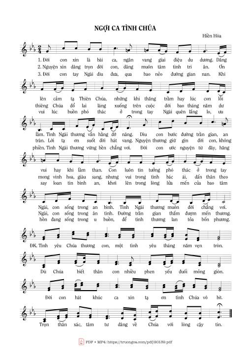 Ngợi ca tình Chúa