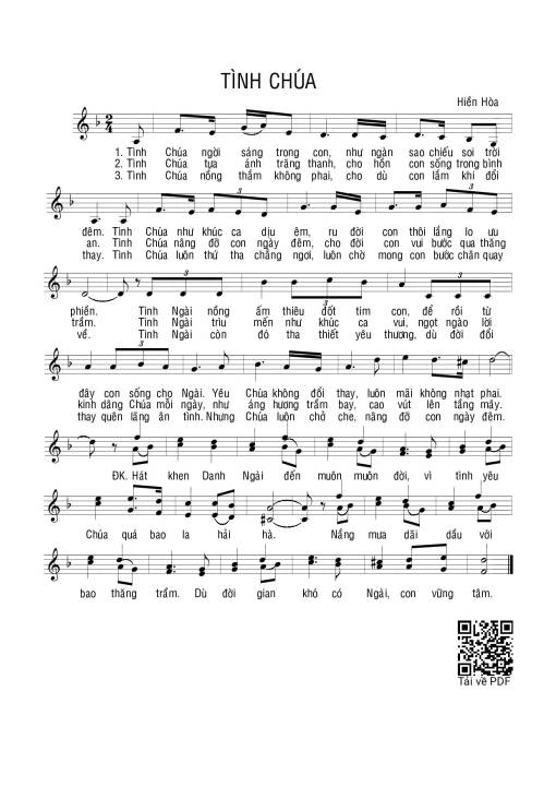 Tình Chúa - Hiền Hòa