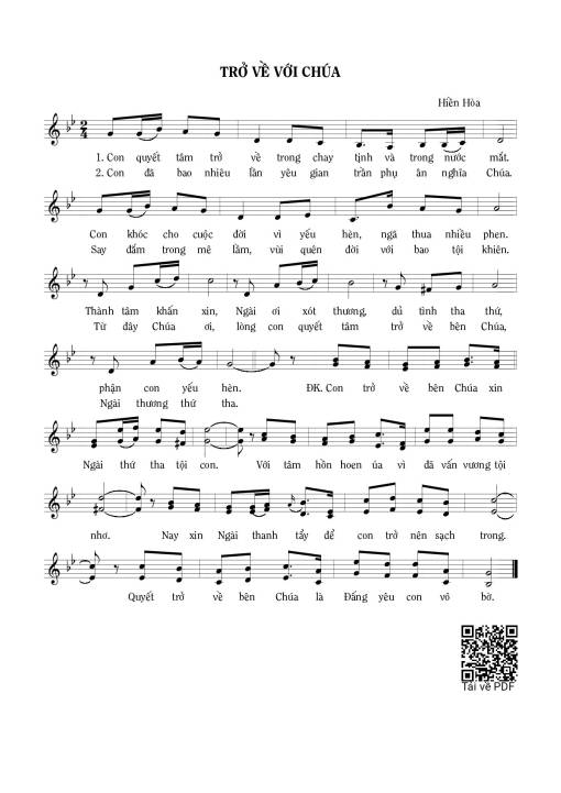 Trở về với Chúa