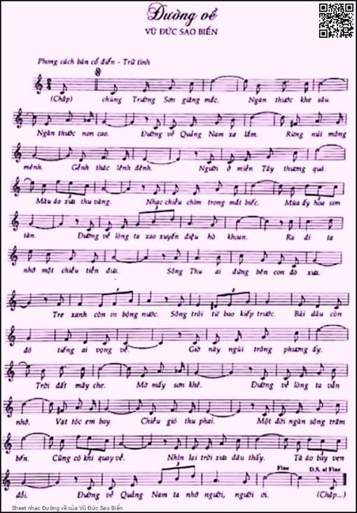 Đường về - Vũ Đức Sao Biển