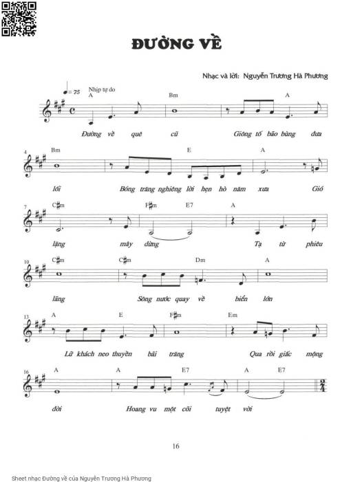 Đường về - Nguyễn Trương Hà Phương