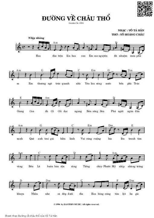 Đường về châu thổ