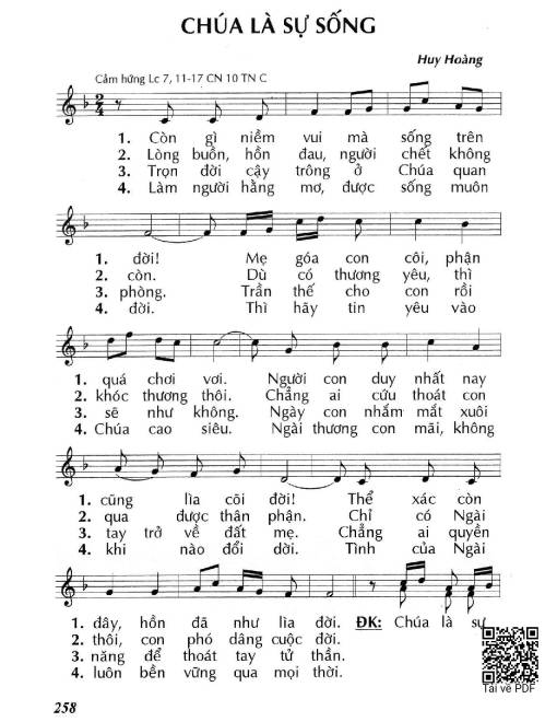 Chúa Là Sự Sống