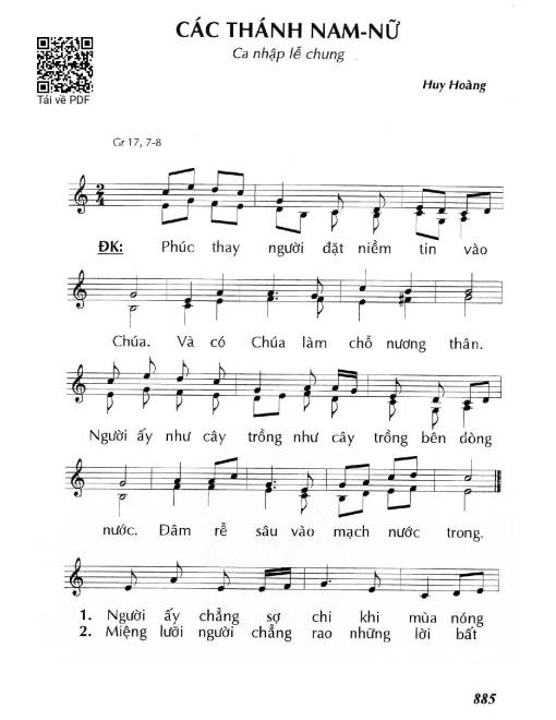 Các Thánh Nam Nữ