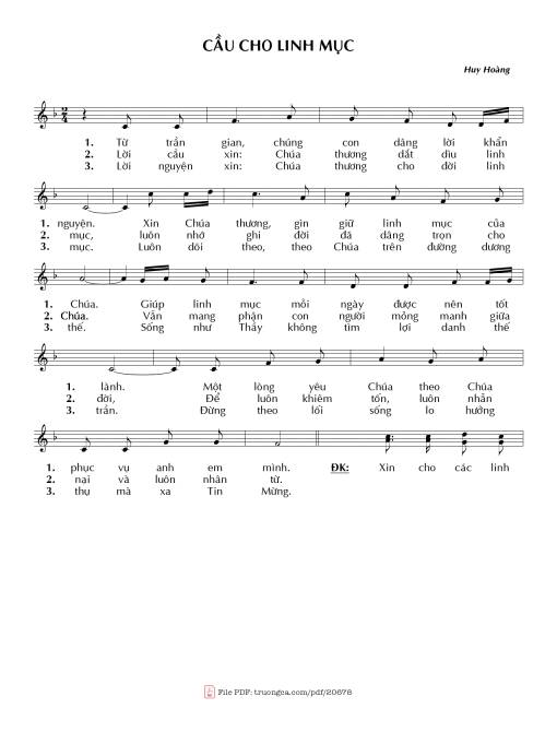 Cầu cho Linh mục