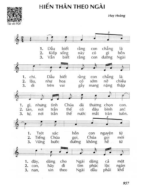 Hiến thân theo Ngài