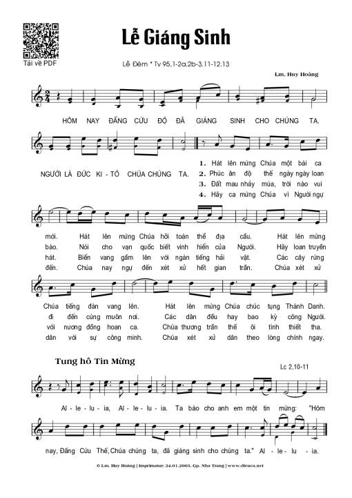 Lễ Đêm Giáng Sinh (Thánh Vịnh 95)