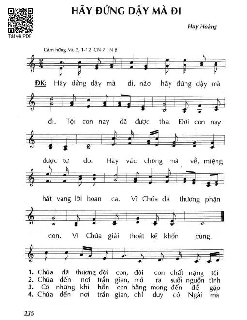 Hãy đứng dậy mà đi (Mc. 2)