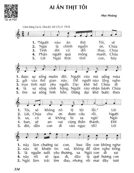 Ai ăn thịt Tôi (Ga. 6)