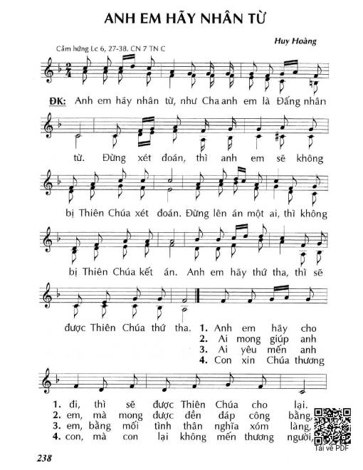 Anh em hãy nhân từ (Lc. 6)