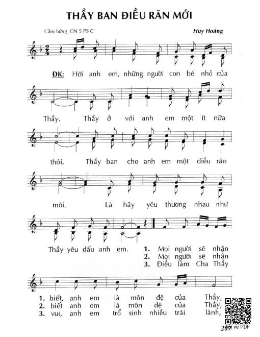 Thầy ban Điều Răn Mới (Ga. 13)