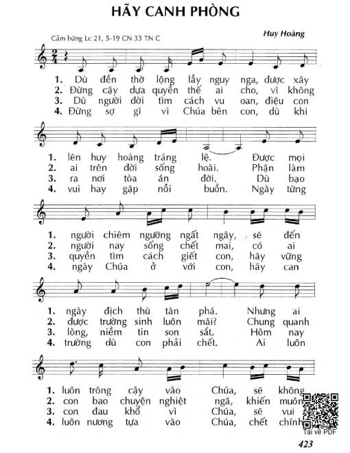 Hãy canh phòng (Lc. 21)