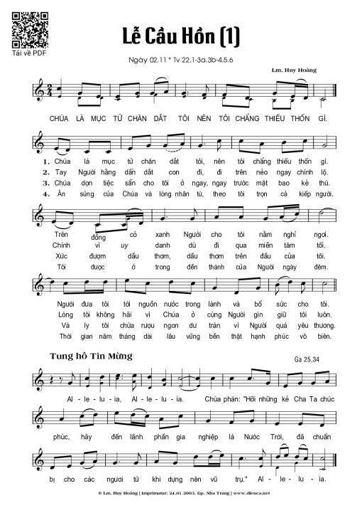 Cầu Hồn 1 (Thánh Vịnh 22)