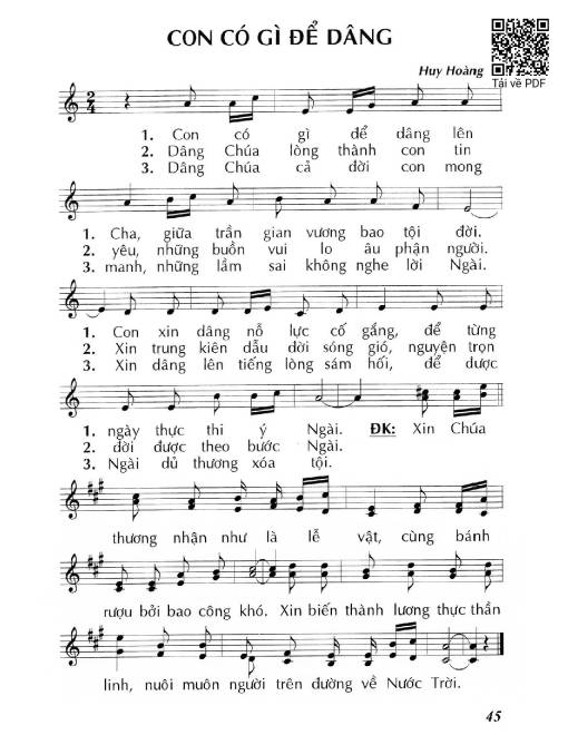 Con có gì để dâng