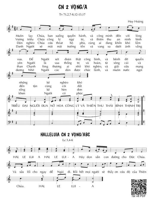 Chúa nhật 2A Mùa Vọng 