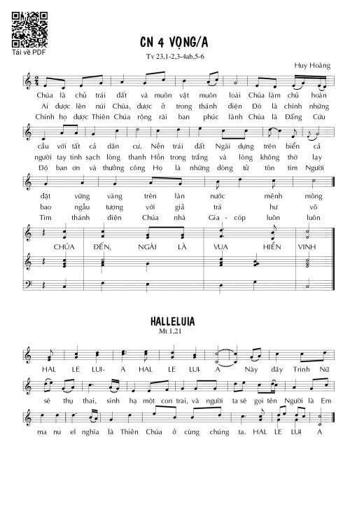 Chúa nhật 4A Mùa Vọng 