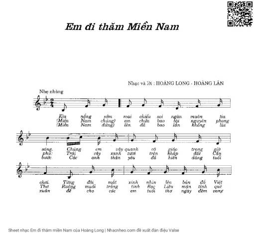 Em đi thăm miền Nam