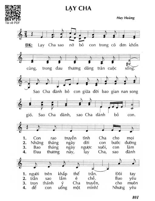 Lạy Cha - Huy Hoàng