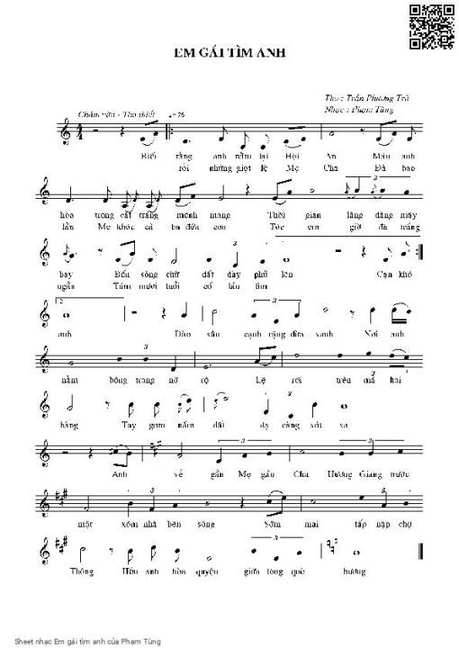 Em gái tìm anh - Phạm Tùng