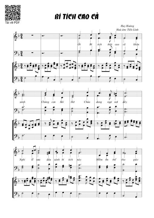 Bí tích cao cả – Huy Hoàng