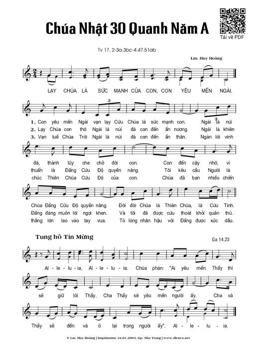 Chúa Nhật 30A Thường Niên 