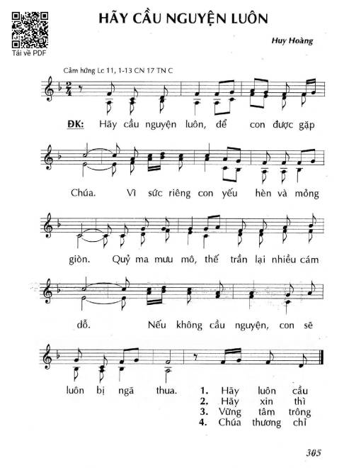 Hãy cầu nguyện luôn