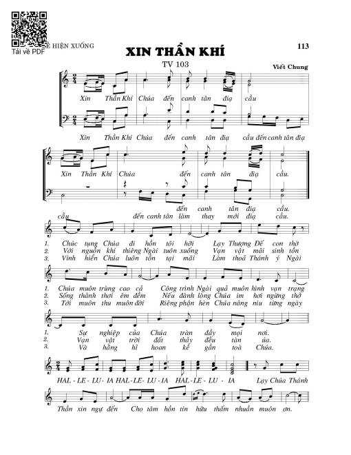 Thánh Vịnh 103, Xin Thần Khí