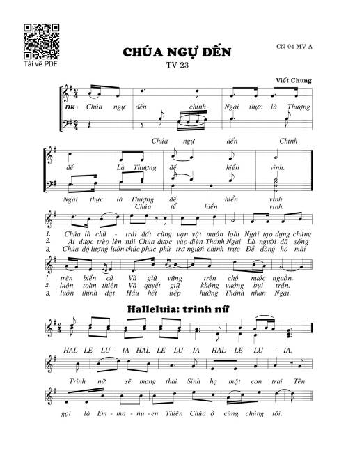 Chúa ngự đến (Thánh Vịnh 23)