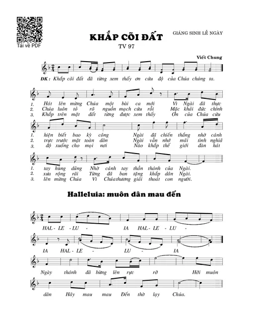 Khắp cõi dất (Thánh Vịnh 97)