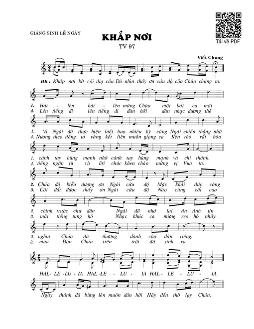 Khắp nơi (Thánh Vịnh 97)