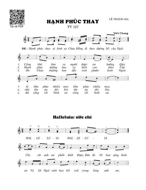 Hạnh phúc thay (Thánh Vịnh 127)