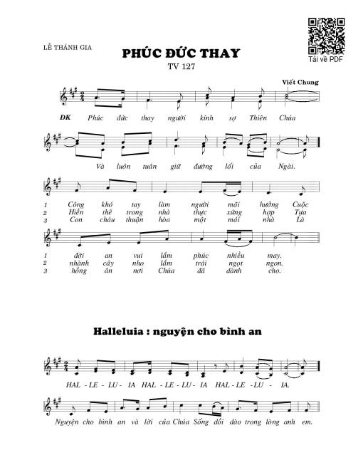 Phúc đức thay (Thánh Vịnh 127)