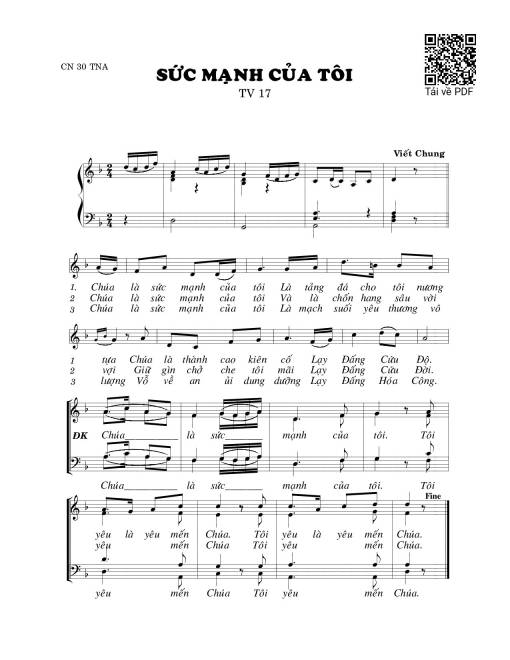 Sức mạnh của con (Thánh Vịnh 17)