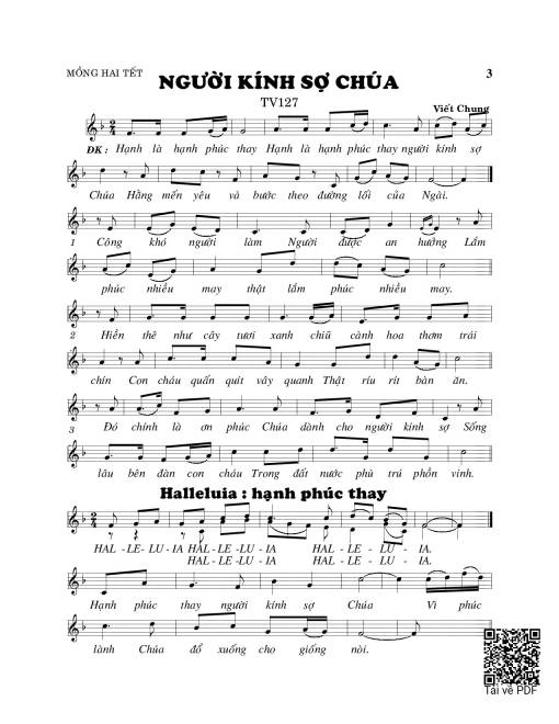 Người kính sợ Chúa (Thánh Vịnh 127)