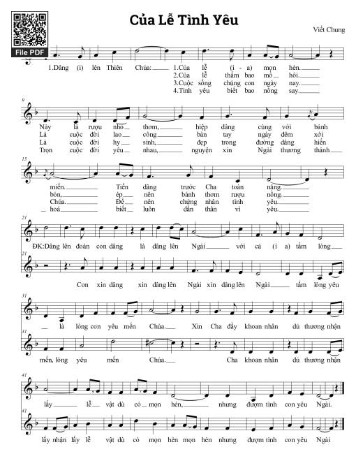 Của lễ tình yêu