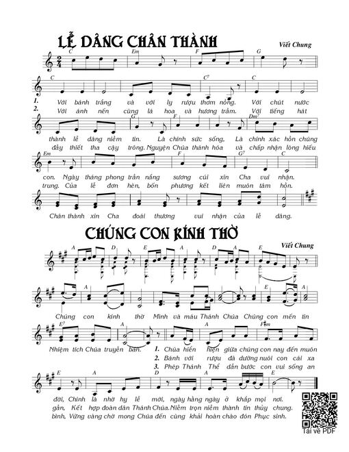 Lễ dâng chân thành