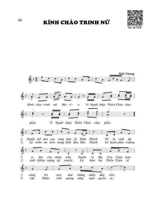 Kính chào Trinh Nữ