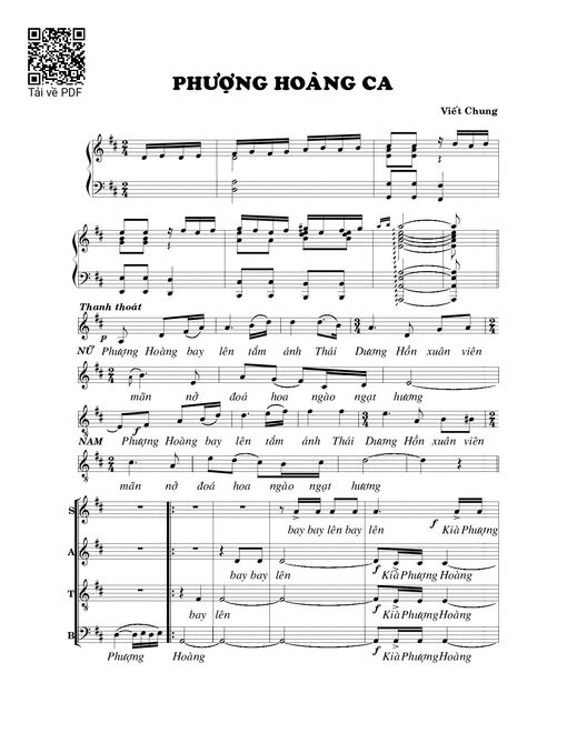 Phụng hoàng ca - Viết Chung