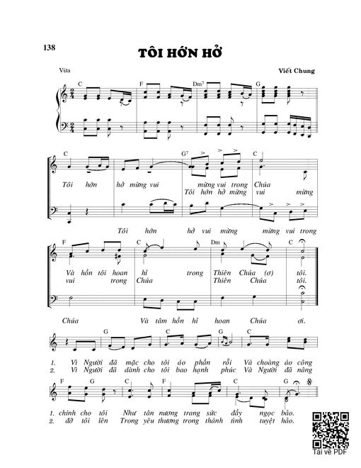 Tôi hớn hở - Viết Chung