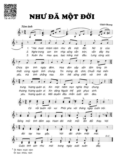 Như đã một đời