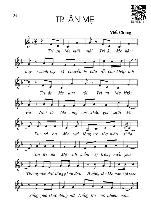 Tri ân Mẹ - Viết Chung