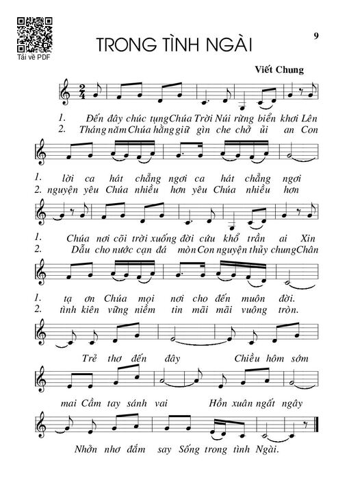 Trong tình Ngài - Viết Chung