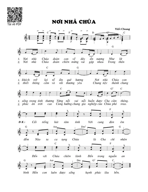 Nơi nhà Chúa - Viết Chung